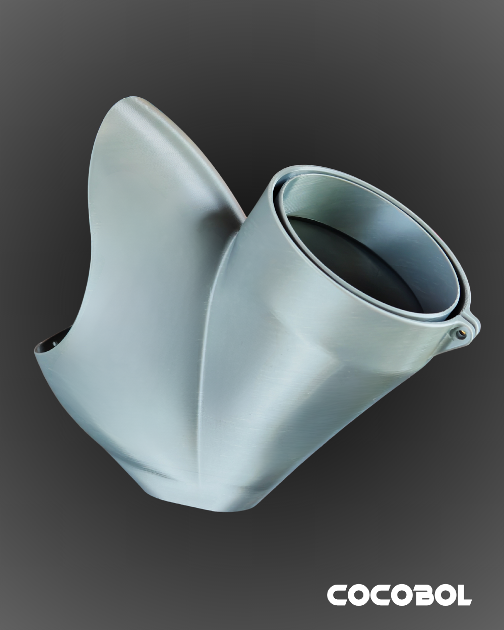 Bouche seule pour mangeoire à poule anti gaspillage. Fabriqué en France