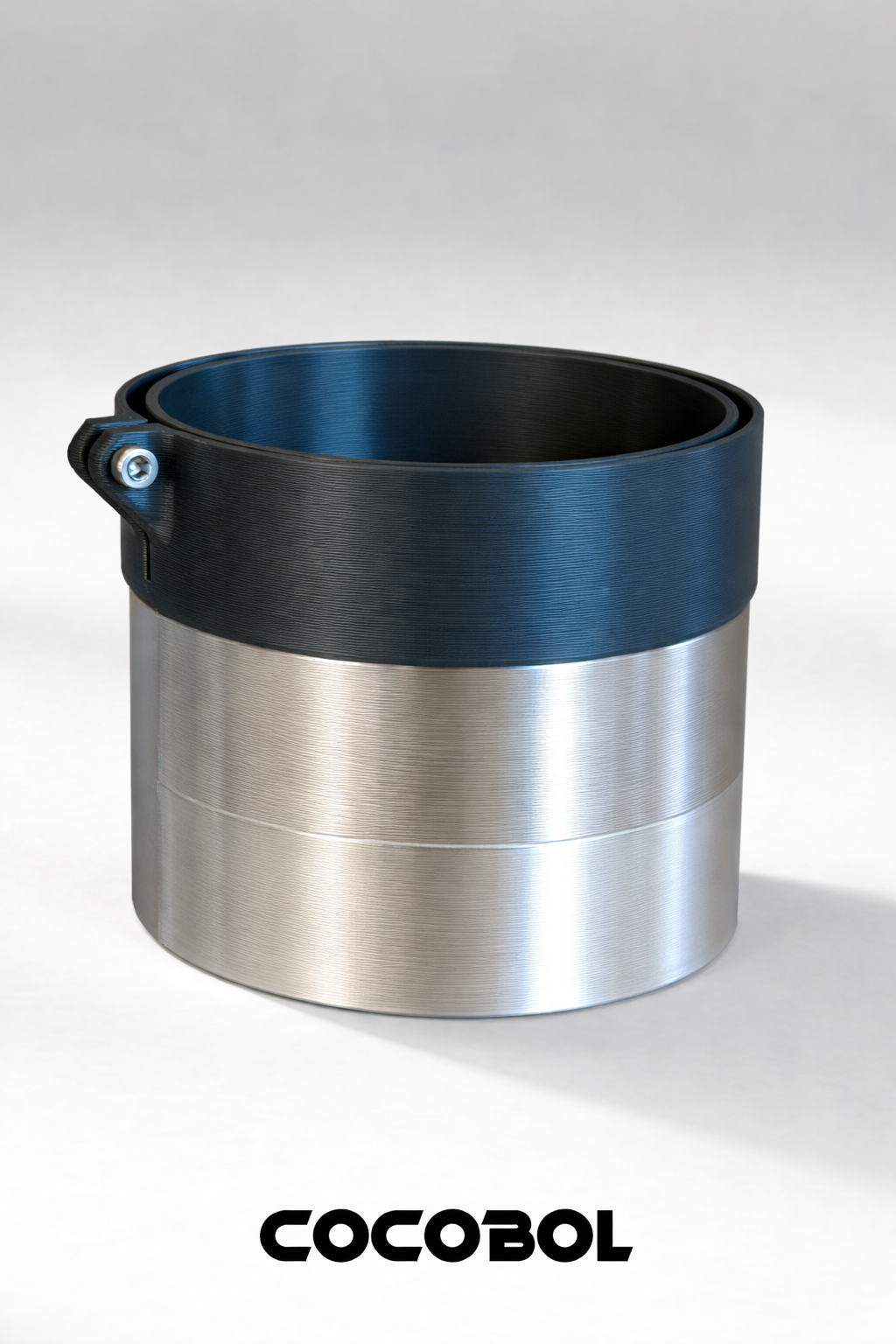 Segment transparent Cocobol assemblé sur kit DIY pour visualiser le niveau de grain rapidement, utilisation extérieure