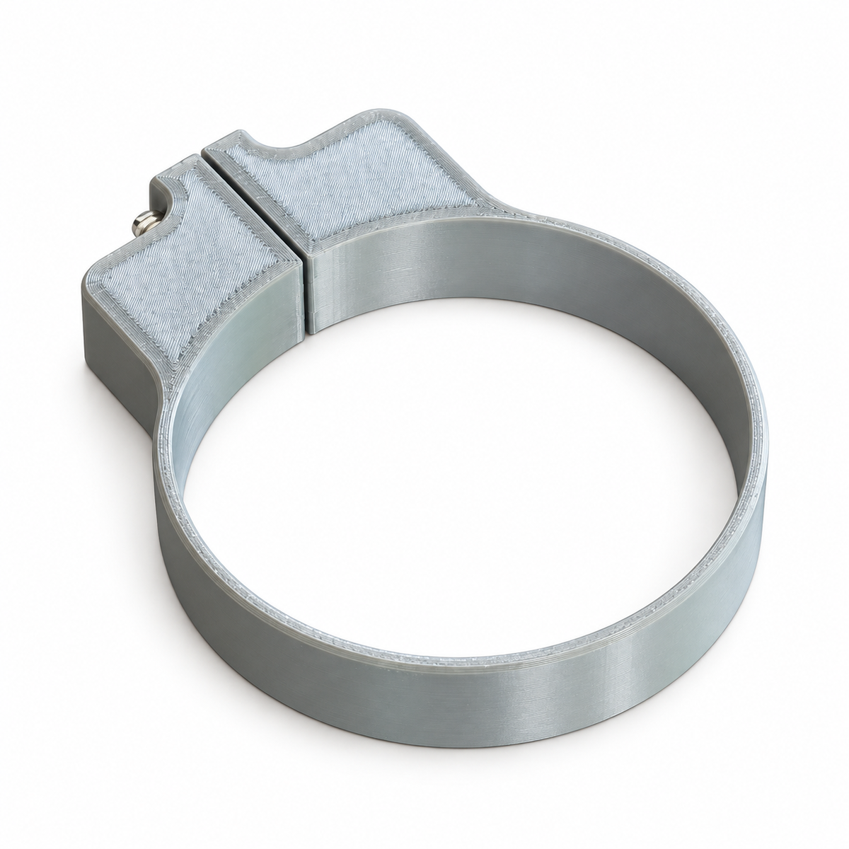 Collier de serrage Cocobol Ø100 mm avec sa vis, pièce de remplacement pour fixation de mangeoire.