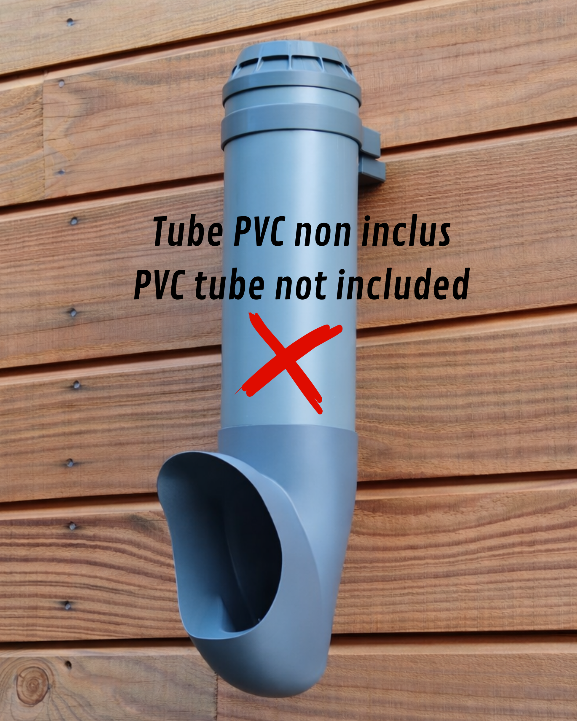 Kit mangeoire Cocobol vendu sans tube PVC inclus